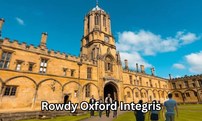 Rowdy Oxford Integris Redefining Style, Comfort, and Modern Fashion Trends